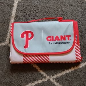 Philadelphia Phillies Stadium Give Away Vinyl Blanket 51X57 Inches